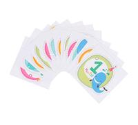 TOYANDONA 12 Pièces Autocollants Mensuels Autocollant Du Mois Des Créatures Des Bois Bébé Mensuel Autocollants Enfant Stickers Femme Enceinte Étiquette Plaques De Cuivre Stickers Numéro
