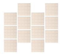 TOYANDONA 12 Pièces Base Carrée en Céramique pour Boutures de Corail | Blanc, Support pour Aquarium D'eau Salée, Résiste à L'usure, Favorise la Propagation