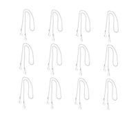 TOYANDONA 12 pièces Chaînes Suspendues Métalliques Premium Ensemble pour Panneaux Publicitaires et Décorations Intérieures Extérieures