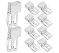 TOYANDONA 12 pièces Clips à Ressort Fer pour Réparation Canapé et Fixation Coussin Accessoires de Remplacement pour Meubles et Lits Stables et Durables