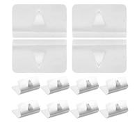 TOYANDONA 12 pièces Clips de fixation métal pour déflecteur de vent voiture maintien sécurisé anti-pluie pour canal de pare-brise compatible Sned X12 12pcs