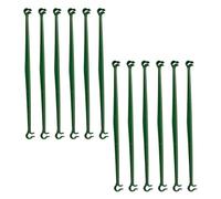 TOYANDONA 12 pièces Connecteurs de Treillis de Plantes Grimpantes Supports Robustes pour Vignes et Légumes pour Créer Un Système de Support Durable et Pratique Jardinage