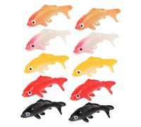 TOYANDONA 12 Pièces Décoration Aquarium Artificiels Koi pour Réaliser Un Scénario Aquatique Accessoires de Tank pour Ornementaux Décor de Poisson Flottant Réaliste