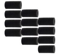 TOYANDONA 12 Pièces Éponge de Filtration Noire pour Aquarium Filtration Multicouche, Facile à Installer, Maintien des Performances Après Exposition Prolongée à l'eau, Adaptée aux Petits