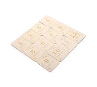 TOYANDONA 12 Pièces Jalons De Bébé Naissance Cadres Photo Bébé Annonce Tasses Empilables Accessoires Photo Marquants Blocs De Jalons D'âge De Bébé Cartes Nouveau-né Choses De Bébé Khaki Bois