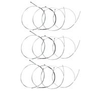TOYANDONA 12 Pièces Jeu Complet de Cordes de Violon avec Extrémité Boule Nickelée et Compatible pour Musiciens Débutants et