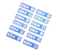 TOYANDONA 12 pièces Lames de Microscope Préparées Plastique Échantillons Animaux Éducatifs pour Garçon Fille Outils Scientifiques pour Étudiants Débutants et Programmes à