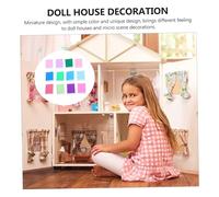 TOYANDONA 12 Pièces Miniature Dollhouse Books Set Mini Blank Notebooks with Paper Educational Interactive Toy for Portable Dollhouse Decoration in