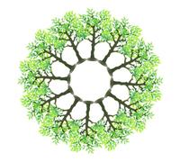 TOYANDONA 12 Pièces Miniature Trees with Base Model Trees for DIY Crafts Landscape Decoration and Architectural Diorama Supplies