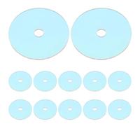 TOYANDONA 12 Pièces Porte-clés Mini Disque CD Holographique en Plastique Rigide, Pendentif Porte-clés Disque Vinyle 3 Cm, Accessoire Original pour Paquet et Décoration, Présent Musique Rétro
