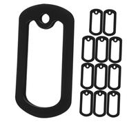 TOYANDONA 12 Pièces Silicone Dog Tag Silencers Noise Reduction Sleeves Protective Covers For Pet Id Tags And Lightweight