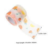 TOYANDONA 12 Rouleaux Bandage Cohésif Pour Chiens Bande Auto Adhésive Non Tissée Élastique Protection Respirante Des Pour Soins Des Plaies Et Activités Extérieures