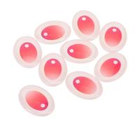 TOYANDONA 120 Pièces Cartoon Doll Eyes for Plush Toys Realistic Plastic Safety Eye Patches Fit for Crochet Dolls and Stuffed Animals Easy DIY Installation
