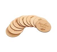 TOYANDONA 12pièces Cartes Étapes Bois Pour Garçon Fille Double Face Disques Pour Photos Né