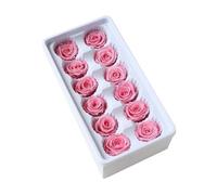 TOYANDONA 12pièces Fleurs Éternelles Lot de Roses Artificielles Rose Préservée Décoration Mariage Fleur Immortelle Accessoire Bouquet