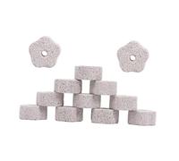 TOYANDONA 12Pièces Jouets pour Animaux de Compagnie Pierre à Mâcher pour Hamsters et Cobayes pour Grincement des Dents Renforcement