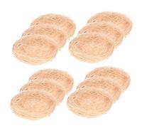 TOYANDONA 12pièces Lot de Nids Oiseaux Décoratifs Artificiels pour Jardin Nid Oiseau Simulé Mousse