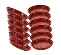 TOYANDONA 12pièces Soucoupes Rondes pour Pots De Fleurs Et Jardinières Réutilisables Et Résistantes Déformation pour Récupérer Eau des Plantes