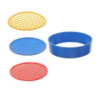 TOYANDONA 15 Ensembles Tamis de Jardin Plastique avec Remplaçables Outil de Criblage Pratique pour Éliminer et Créer Un Terreau