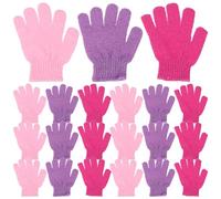 TOYANDONA 15 Paires Bain pour Éliminer Peaux Mortes pour Corps avec Cinq Doigts Exfoliants Double Face sous Spa