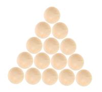 TOYANDONA 15 pièces Balles de Hockey Solides Balle Suédoise sans Rebond Accessoires de Hockey pour Entraînement et Matchs pour Contrôle et Durabilité