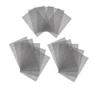 TOYANDONA 15 Pièces Flower Pot Hole Mesh Pad Rectangular Grid for Indoor Outdoor Plant Drainage and Ventilation Prevents Soil Loss and Supports Root Health