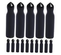 TOYANDONA 15 pièces Lot de Bouchons Verseurs Caoutchouc pour Bouteilles Cache Poussière Protection Anti-fuite pour Huile et Sirop Compatible Bar et Voyage