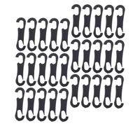 TOYANDONA 150 pièces Crochets S Abs pour Housses Siège Voiture Fixation Pratique et Stable pour Coussins Accessoires Intérieurs