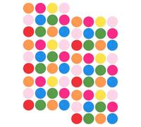 TOYANDONA 150 pièces Disques Bois Colorés pour Apprentissage Mathématique Marqueurs Bois pour Garçon Fille Disques Ronds pour Activités Manuelles et Comptage Montessori