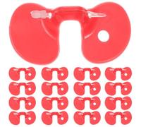 TOYANDONA 150 Pièces Lunettes Anti-combat pour Poulets Plastique Protection Anti-picotage pour Coqs Poules et Faisans Faciles à Installer Accessoires Pratiques pour Élevage de Volaille