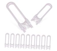 TOYANDONA 15pièces Armoire Pour Garçon Fille Loquets De Sécurité Réglables u Verrous Pour Poignées Armoire Et Installation Sans Perçage