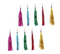 TOYANDONA 15Pièces Chat avec Cloche Remplacements pour Taquinerie de Chat Couleurs Aléatoires Stimulez Instinct de Chasse de Votre Animal