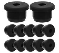 TOYANDONA 15pièces Silicone Grommets for Wiring Silicone Passes-Fil High-Temperature Resistant Protection for Automotive and Electrical Cables