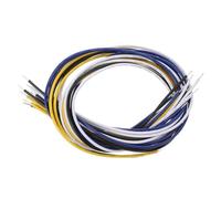 TOYANDONA 16 Câbles de Câblage pour Guitare et Basse Électrique - Fils pour Micros et Potentiomètres - Accessoires Électroniques de Connexion - Faisceau de Câbles pour Réparation et Soudure