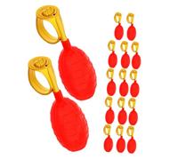 TOYANDONA 16 Pièces Bagues Tricky à Eau pour Poisson Avril Jouets de Farce Rafraîchissants pour Halloween Réunions Familiales Intérieures et Extérieures