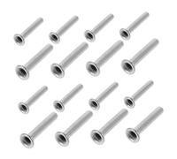 TOYANDONA 16pièces Kit De Réparation De Parapluie avec Écrou Et Rivet De Remplacement pour Cadre De Parapluie Pliant Goupille Tubulaire