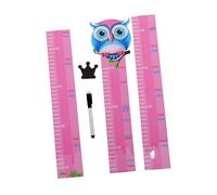TOYANDONA 1ensemble Autocollant Mural Amovible Règle De Hauteur Pour Garçon Fille Design Animaux Cartoons Décoration De Chambre Garçon Fille Pour Salon Et Garderie