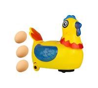 TOYANDONA 1ensemble Jouet Éducatif Électrique Forme De Poule Qui des Œufs Jouet Adorable pour Garçon Fille avec Œufs pour Interaction Parent-garçon Fille Développement De Compétences