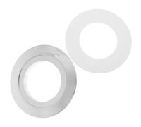TOYANDONA 1ensemble Kit de Conversion Bouton Chasse Eau Double pour Wc Adaptateur vers Plaque Plastique Résistante pour Réparation Réservoir Toilette Installation Facile et Économie Eau
