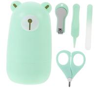 TOYANDONA 1ensemble Kit De Manucure Pour Ciseaux Et Coupe- Pratique Et Sécure Pour Nourrissons Outils De Soins Pour Avec Design Ergonomique Pour Nouveaux-nés Jeunes