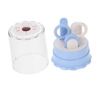 TOYANDONA 1ensemble Kit De Soins Pour De Garçon Fille Ensemble De Coupe- Ciseaux Et Pince à Épiler Nés Trousse De Toilettage Sécurisée Et Compacte Pour Garçons Et Filles