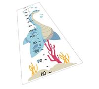 TOYANDONA 1feuille Autocollant De Hauteur Pour Garçon Fille Décalcomanie Mural Cartoon Animaux Règle De Croissance Amusante Et Pratique Pour Chambre Garçon Fille