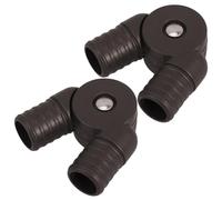 TOYANDONA 1paire Connecteurs De Siège Tube pour Fauteuils Inclinables Adaptateurs pour Chaises De Plage Pliables Facile à Installer