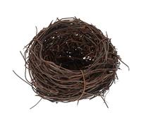 TOYANDONA 1Pc 'S Nest Decorations Faux Nid D'Oiseau Décor De Nid D'Oiseau Ornements Extérieurs Décor De Nid d'oiseaux Délicat Décor De Jardin Extérieur Décor De Nid
