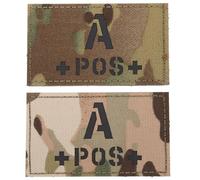 TOYANDONA 2 Écussons Patch de Militaire Camouflage Réfléchissant Auto-Agrippant pour Uniformes Tactiques en Situation d'urgence