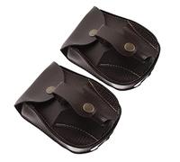 TOYANDONA 2 Ensembles Banane De Sport De Plein Air Sportif Paquet en Cours D'exécution Salle De Sport À Taille Sportive Pochette De Rangement Multifonction Peau Noir 2 Pièces * 2
