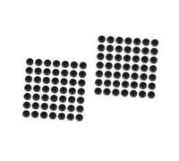 TOYANDONA 2 Ensembles Boule Bio Boules De Filtre À Aquarium Balles Filtrantes pour Étang À Poissons Boules Bio Boules De Médias Filtrants D'aquarium Plastique Noir 200 Pièces * 2