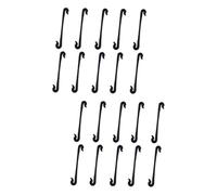 TOYANDONA 2 Ensembles Branches De Raisin Liens De Fil Fixation Liens De Plantes Liens Jardin Escalade pour Cable Plastique Fil De Jardin Fil d'attache De Jardin PP Noir 200 Pièces * 2