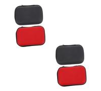 TOYANDONA 2 Ensembles Choisir La Étui pour Guitare Acoustique Pochette pour Écouteurs Accessoire De Guitare Porte Médiator Vitrine Médiator Médiators Eva 4 Pièces * 2