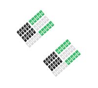 TOYANDONA 2 Ensembles Clips De Cintrage De Plantes Réglables Benders De Soutien pour Plantes Hauteur Et Forme pour Et Légumes 30 Pièces * 2